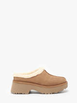 Boots New Height Cozy Uit Leder Ugg Bruin accessoires 1162510